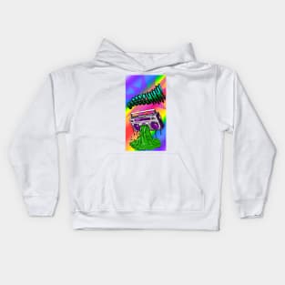 Radio Vomit (RAINBOW) Kids Hoodie